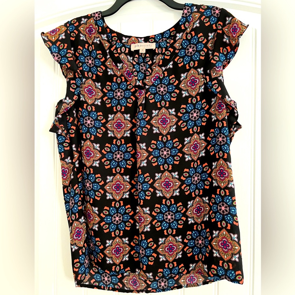 Philosophy Blouse Boho Pattern